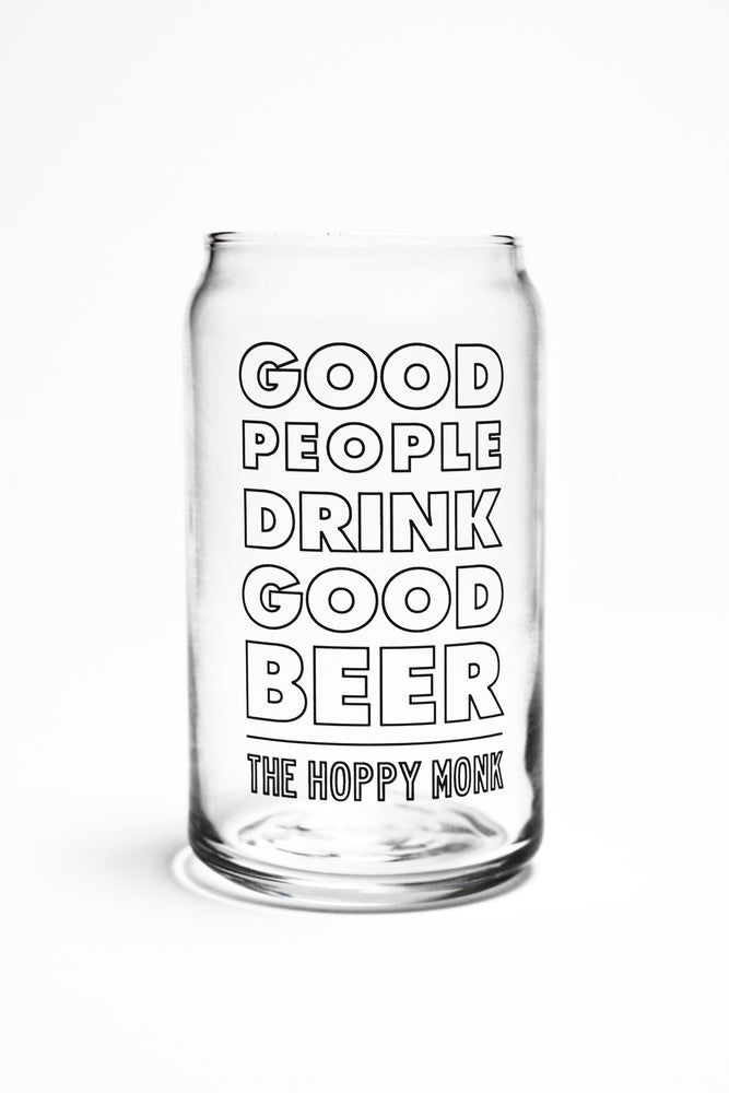 Good People Drink Good Beer Glass