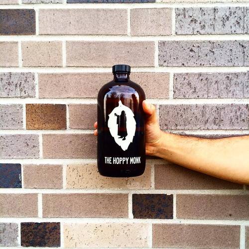 The Hoppy Monk Growler 32 Oz.