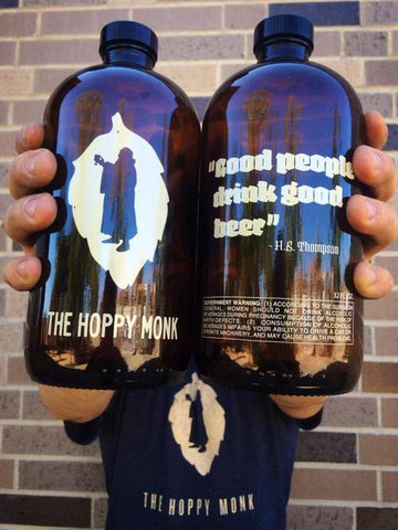 The Hoppy Monk Growler 32 Oz.