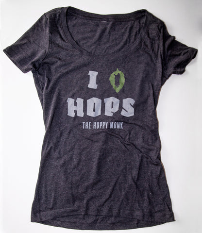 Womens I Love Hop Scoop Neck Shirt